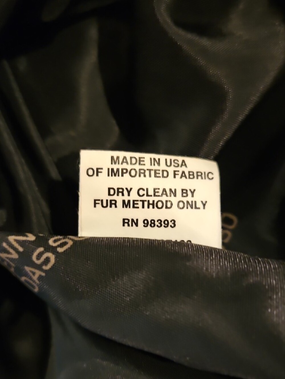 Dennis basso Black Faux Fur Coat with Plush Collar 3X - Picture 14 of 15